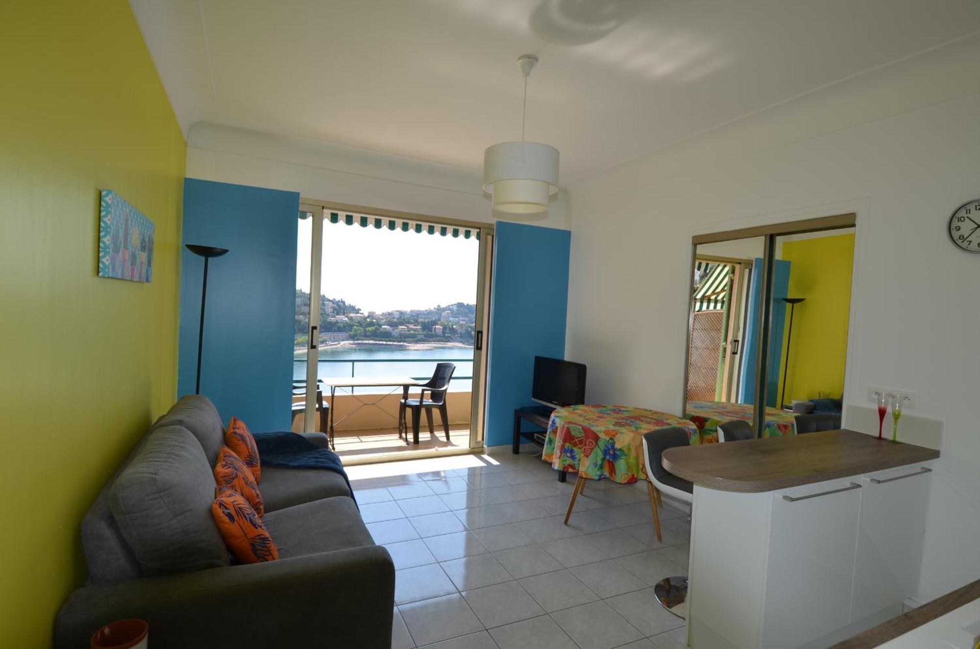 Nereides - Appartement 4 Personnes Avec Vue Mer Exceptionnelle A Villefranche-Sur-Mer Exterior foto